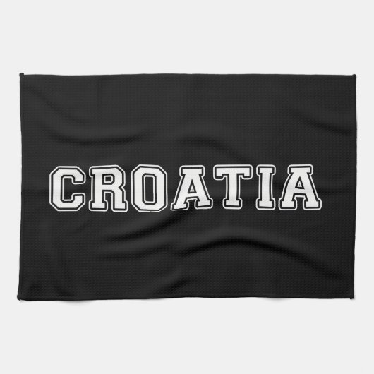 Kroatien Küchentuch (Horizontal)