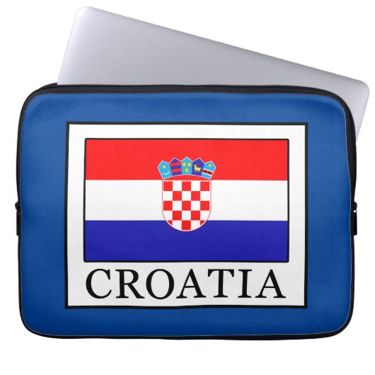 Kroatien Laptopschutzhülle (Vorderseite)