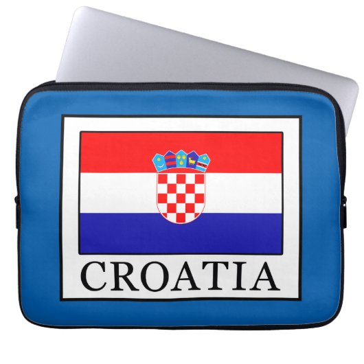 Kroatien Laptopschutzhülle (Vorderseite)