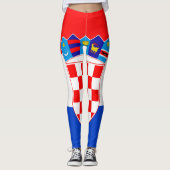 Kroatien Leggings (Vorderseite)