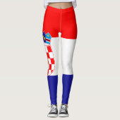 Kroatien-Leggings Leggings (Vorderseite)