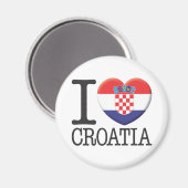 Kroatien Magnet (Vorderseite/Rückseite)
