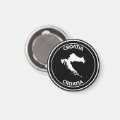 Kroatien Magnet (Vorderseite/Rückseite)