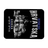 Kroatien Magnet (Horizontal)