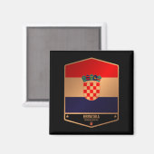 Kroatien Magnet (Vorderseite/Rückseite)