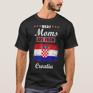 Kroatien Mama Die besten Mamas aus Kroatien T-Shirt
