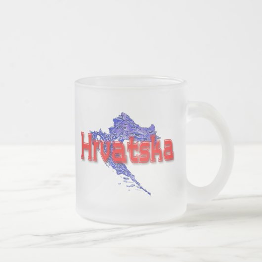 Kroatien Mattglastasse (Rechts)