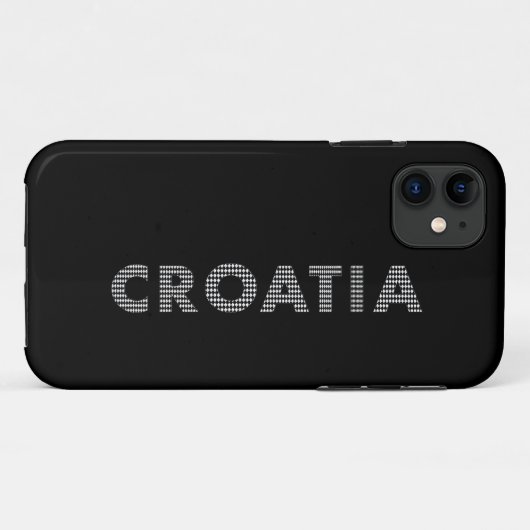 Kroatien - mit Liebe Case-Mate iPhone Hülle (Rückseite (Horizontal))