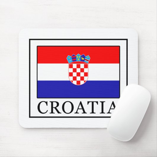 Kroatien Mousepad (Mit Mouse)