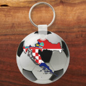 Kroatien - Nationalmannschaft Schlüsselanhänger (Vorderseite)