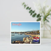 Kroatien - Novalja - Postkarte (Stehend Vorderseite)