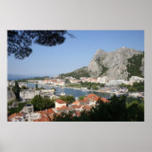 Kroatien - Omis Poster (Vorne)