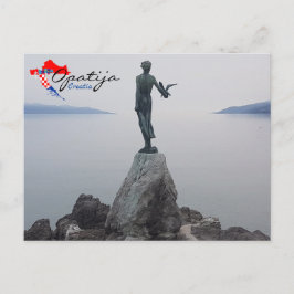 Kroatien | Opatija Postcard Postkarte