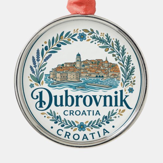 Kroatien Ornament Aus Metall (Vorne)
