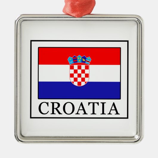 Kroatien Ornament Aus Metall (Vorne)