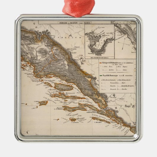 Kroatien Ornament Aus Metall (Vorne)