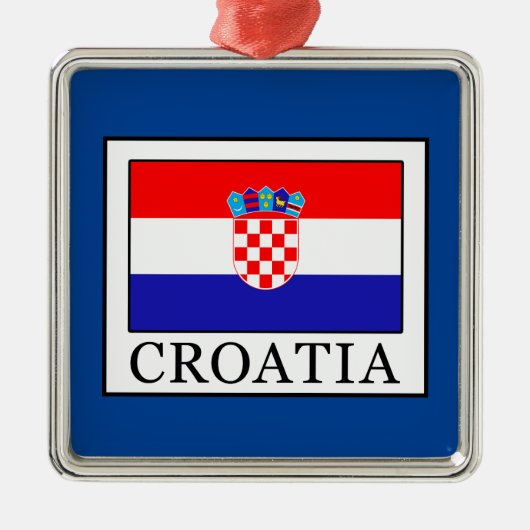Kroatien Ornament Aus Metall (Vorne)