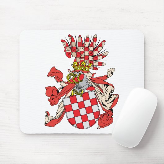 Kroatien, Österreich Mousepad (Mit Mouse)