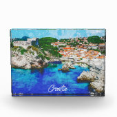 Kroatien Panoramaaussicht Fotoblock (Vorderseite)