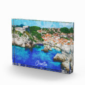 Kroatien Panoramaaussicht Fotoblock (Rechts)