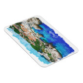 Kroatien Panoramaaussicht Magnet (Rechte Seite)