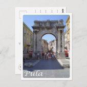 Kroatien - Paola - Pola - Pula - Postkarte (Vorne/Hinten)