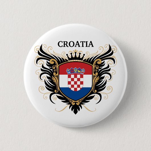Kroatien [personifizieren Sie] Button (Vorderseite)