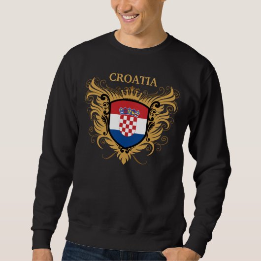 Kroatien [personifizieren Sie] Sweatshirt (Vorderseite)