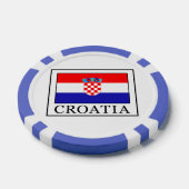 Kroatien Pokerchips (Einzeln)