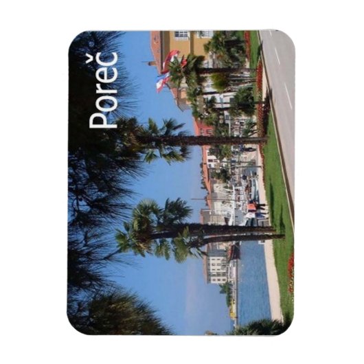 Kroatien - Poreč - Parenzo - Magnet (Vertikal)