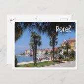 Kroatien - Poreč - Parenzo - Postkarte (Vorne/Hinten)