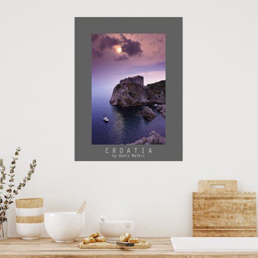 Kroatien Poster (Küche)