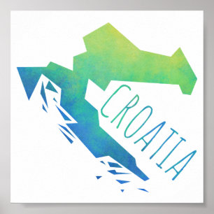 Kroatien Poster