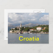 Kroatien Postkarte (Vorne/Hinten)