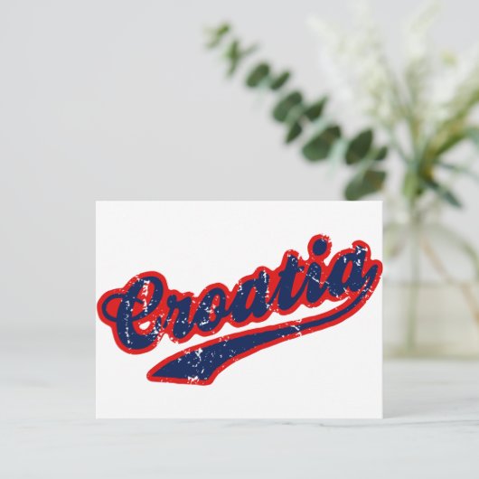 Kroatien Postkarte (Stehend Vorderseite)