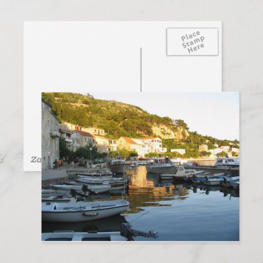 Kroatien Postkarte (Vorne/Hinten)