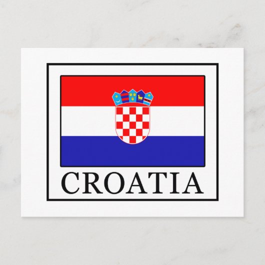 Kroatien Postkarte (Vorderseite)