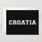 Kroatien Postkarte (Vorne/Hinten)