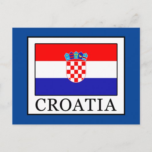 Kroatien Postkarte (Vorderseite)