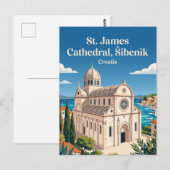 Kroatien Postkarte (Vorne/Hinten)