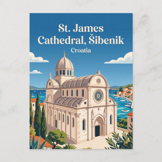 Kroatien Postkarte (Vorderseite)