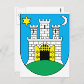 Kroatien Postkarte (Vorne/Hinten)