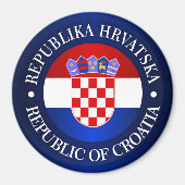 Kroatien (rd) magnet (Vorne)