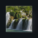 Kroatien, Region Sibenik-Knin, KRKA NATIONAL Button<br><div class="desc">COPYRIGHT Walter Bibikow / DanitaDelimont.com| EU32 WBI0336.jpg| Kroatien,  Region Sibenik-Knin,  KRKA NATIONAL PARK. Skradinski Buk</div>