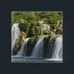 Kroatien, Region Sibenik-Knin, KRKA NATIONAL Button<br><div class="desc">COPYRIGHT Walter Bibikow / DanitaDelimont.com| EU32 WBI0336.jpg| Kroatien,  Region Sibenik-Knin,  KRKA NATIONAL PARK. Skradinski Buk</div>