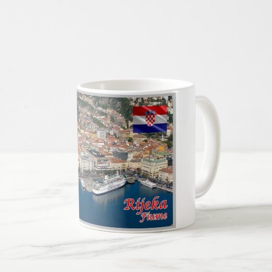 Kroatien - Rijeka - Kaffeetasse (VorderseiteRechts)