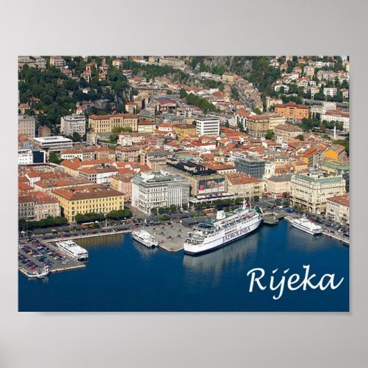Kroatien - Rijeka - Poster (Vorne)