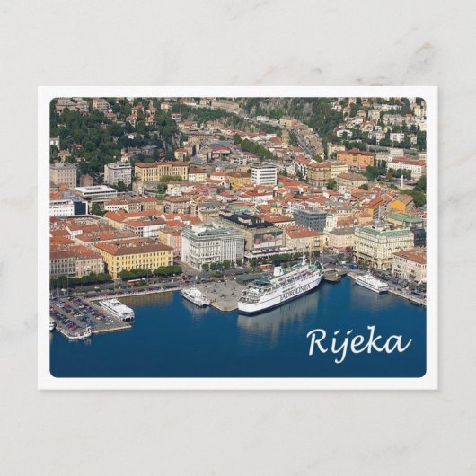 Kroatien - Rijeka - Postkarte (Vorderseite)