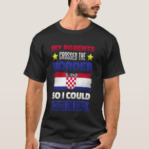 Kroatien Roots Kroatisch Heritage Proud Cro T-Shirt