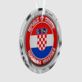 Kroatien Runde Emblem Ornament (Vorderseite)